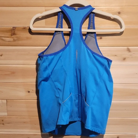 Nike Racerback Tank Top in Vibrant Blue - Picture 4 of 7